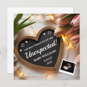 Tulips Baby Announcement Social Media