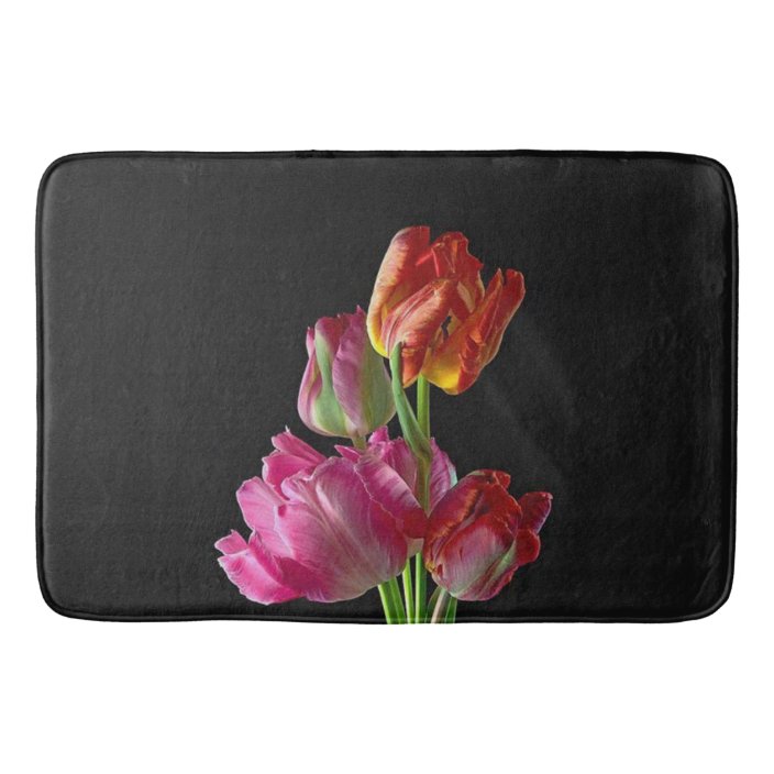 Tulips Bathroom Mat