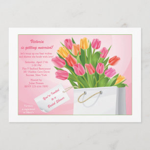Tulips Bridal Shower Invitation