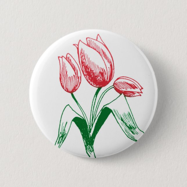 Tulips Button (Front)
