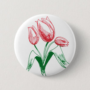 Tulips Button