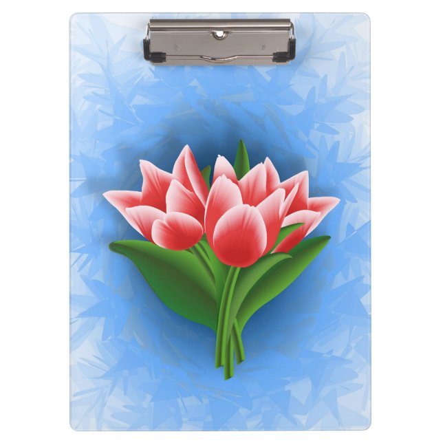 Tulips Clipboard (Front)