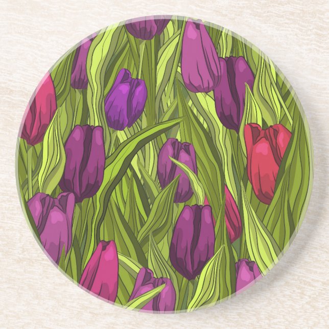Tulips Coaster (Front)