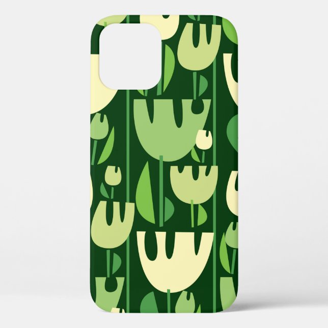 Tulips color seamless pattern Case-Mate iPhone case (Back)