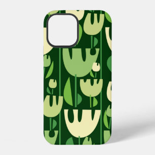 Tulips color seamless pattern iPhone 12 case