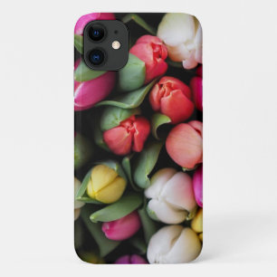 Tulips Colorful Flowers Easter Spring iPhone 11 Case