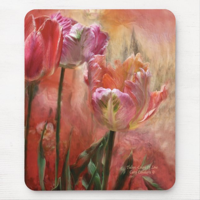 Tulips - Colors Of Love Mousepad (Front)