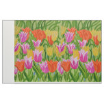 Tulips cotton fabric 
