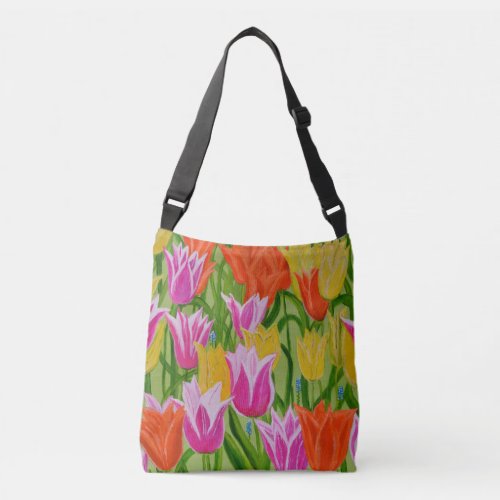 Tulips Cross_Body Bag