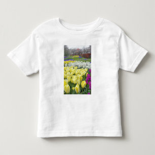 Tulips, daffodils, and Grape Hyacinth flowers, Toddler T-shirt