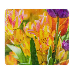 Tulips Enchanting 01 Cutting Board