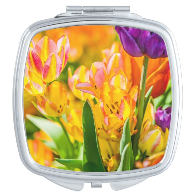 Tulips Enchanting 01 Mirror For Makeup (Front)