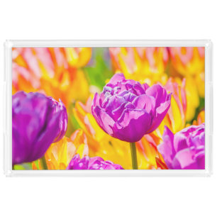 Tulips Enchanting 12 Acrylic Tray