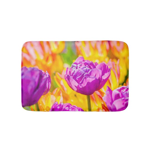 Tulips Enchanting 12 Bathroom Mat (Front)