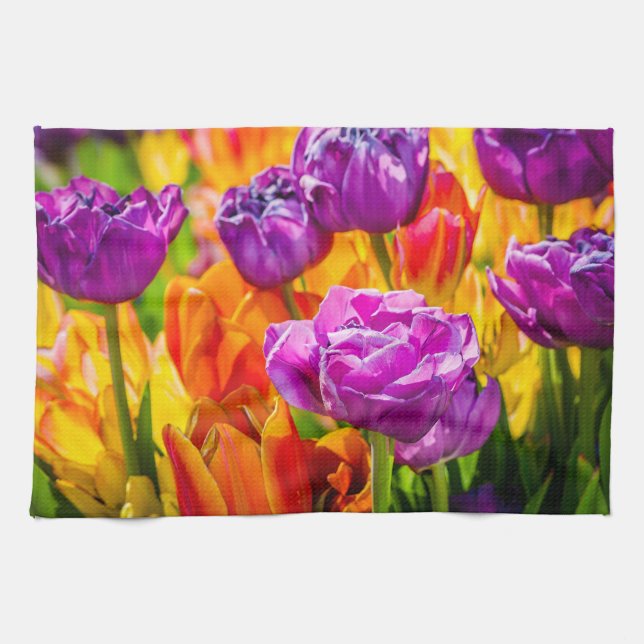 Tulips Enchanting 12a Towel (Horizontal)