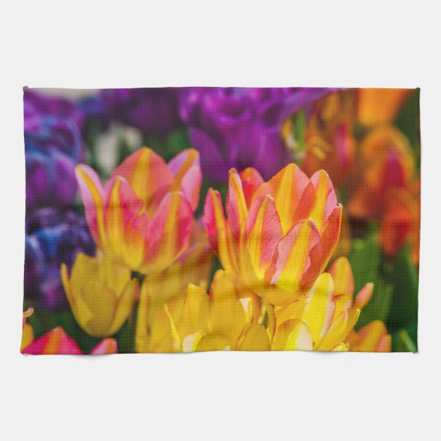 Tulips Enchanting 16 Towel (Horizontal)