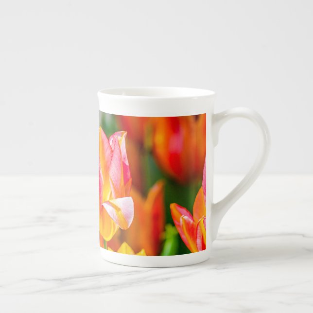 Tulips Enchanting 17 Bone China Mug (Right)