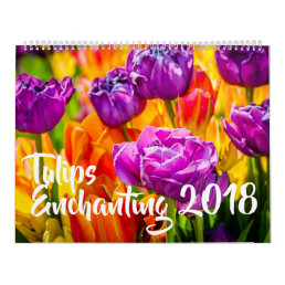 Tulips Enchanting beautiful Calendar