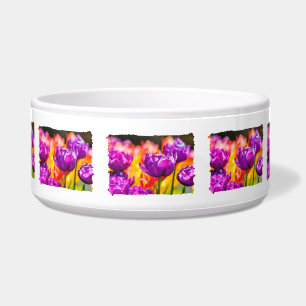 Tulips Enchanting Purple Bowl