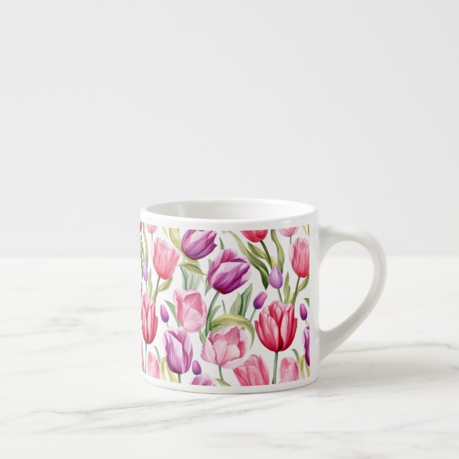 Tulips Espresso Mug (Right)
