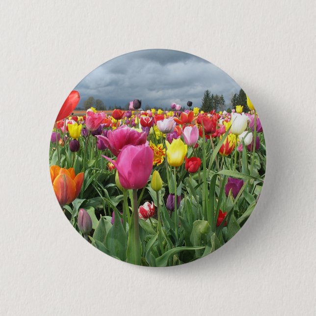 Tulips Field Button (Front)
