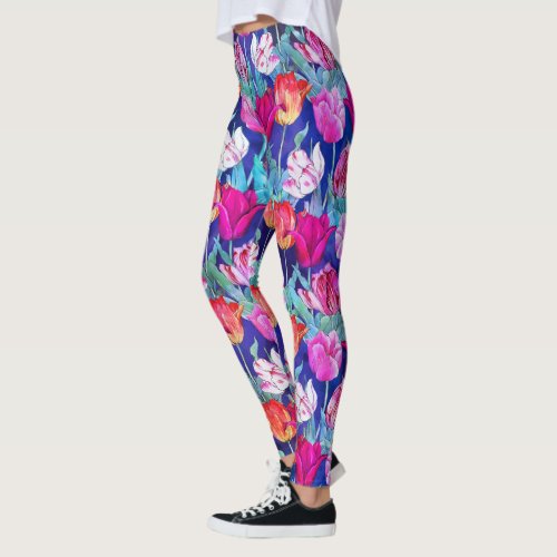 Tulips field leggings