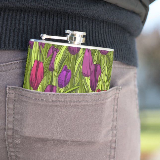 Tulips Flask (In Situ)