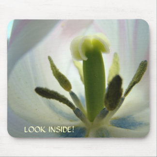 Tulips Flower LOOK INSIDE! mousepad Spring