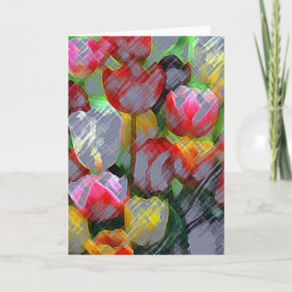 Tulips For Mom Card