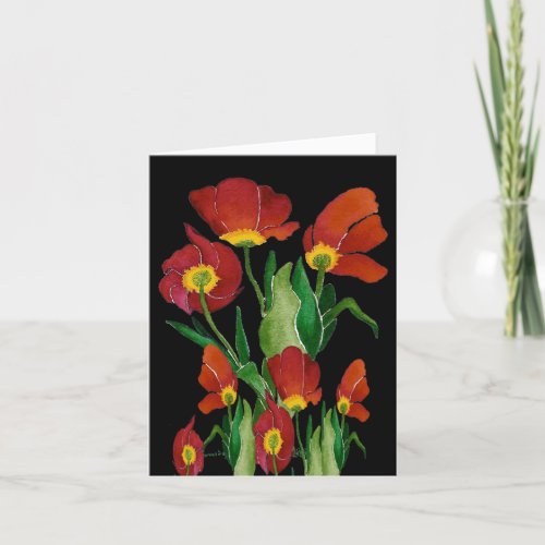 Tulips for Mothers Day Card