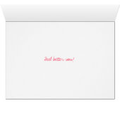 Tulips For You Cards (Inside Horizontal (Bottom))