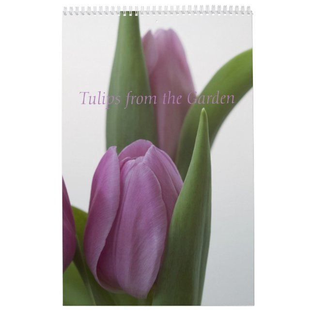 Tulips from the Garden Calendar (Cover)