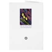 Tulips From the Heart Cards (Back)