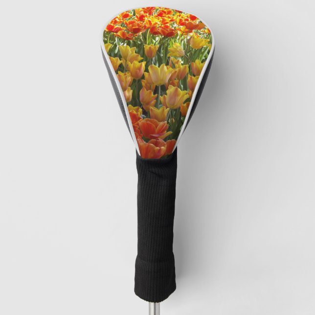 Tulips Golf Head Cover (Front)