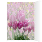 Tulips in a Garden Cards (Inside (Left))