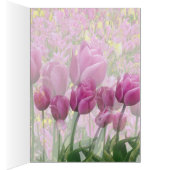 Tulips in a Garden Cards (Inside (Right))