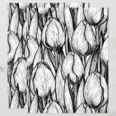 Tulips in black and white (Front/Back)