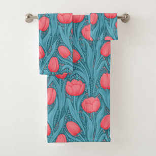 Tulip discount bath towels