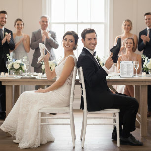 Tulips in Delft Blue customizable Plaque