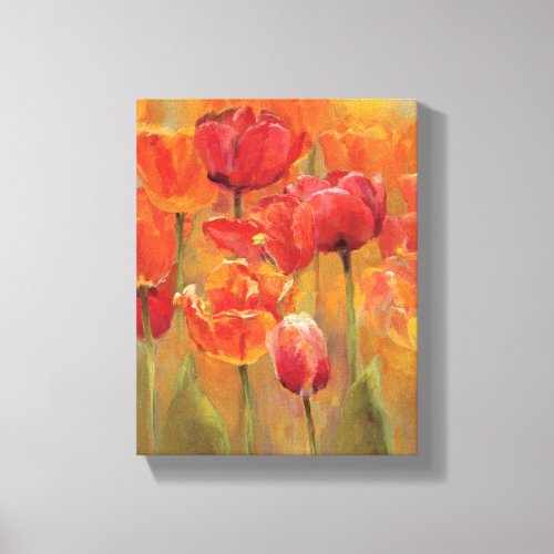 Tulips in the Midst Canvas Print