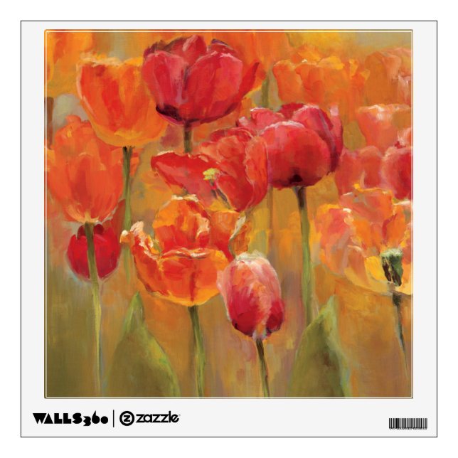 Tulips in the Midst Wall Decal (Front)
