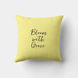Tulips in watercolor throw pillow