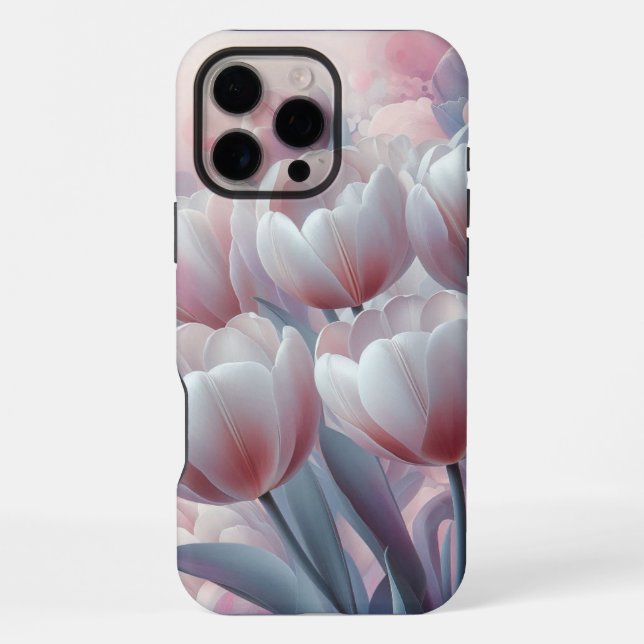 Tulips  iphone case (Back)