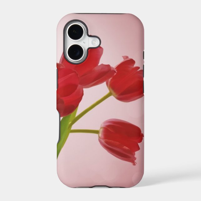 Tulips Iphone Case (Back)