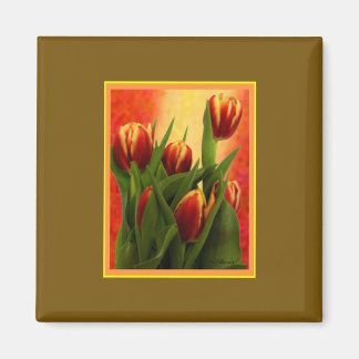 Tulips jGibney The MUSEUM Zazzle Gifts Magnet