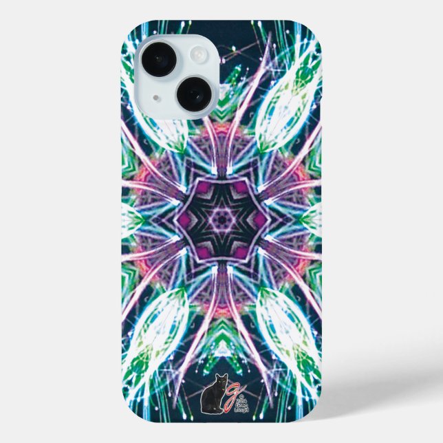 Tulips Kaleidoscope Case-Mate iPhone Case (Back)