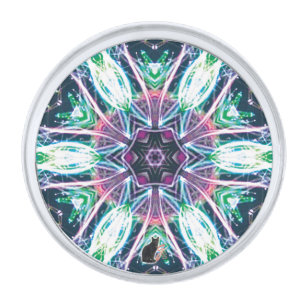 Tulips Kaleidoscope Lapel Pin