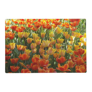 Tulips Laminated Placemat