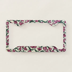 Tulips License Plate Frame
