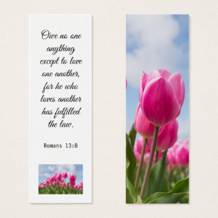 Tulips Marsala Floral Elegant Bible Verse